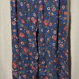 Live To Be Spoiled Floral Wide Leg Pants